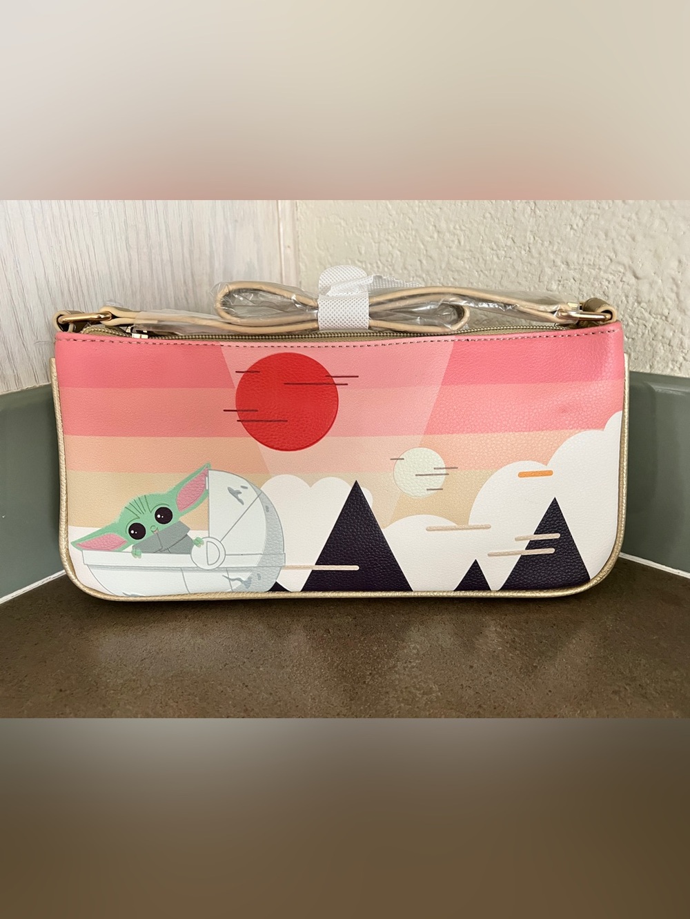 The Danielle Nicole Graphic Star Wars Crossbody Clutch